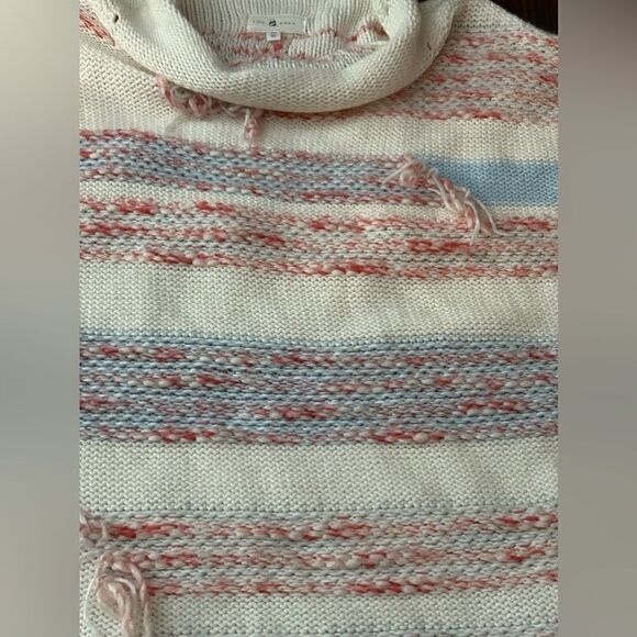 Lou & Grey Striped Fringe Out Sweater Women’s M pastelgoth soft girl boho EUC - Picture 12 of 16